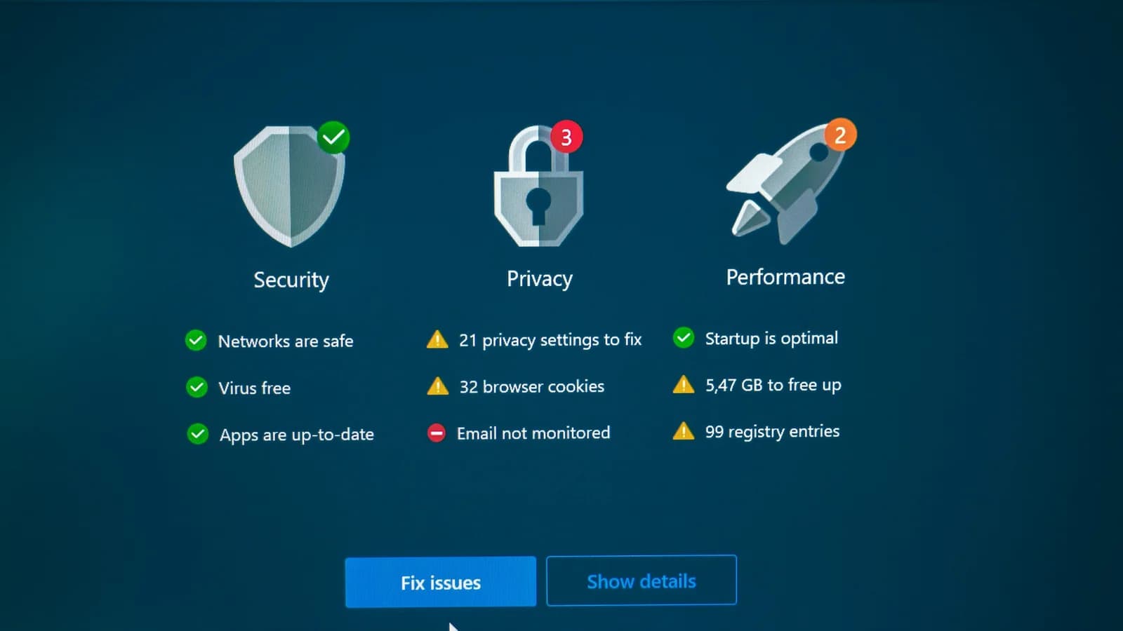 Visual representation of adult platform trust and safety with security tools and monitoring data
